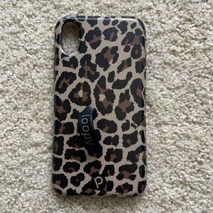 iPhone XR Leopard Loopy phone case